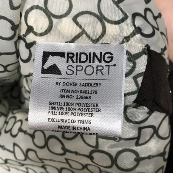 Riding Sport Annie Equestrian Horseback riding Brown Quilted Vest Women’s size S - Picture 8 of 11